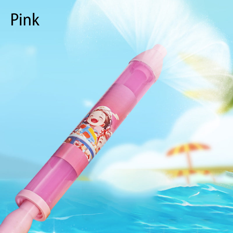 🌟Het försäljning för barnens dag🌊Pusher typ roliga fyrverkerier vattenstråle spray leksak