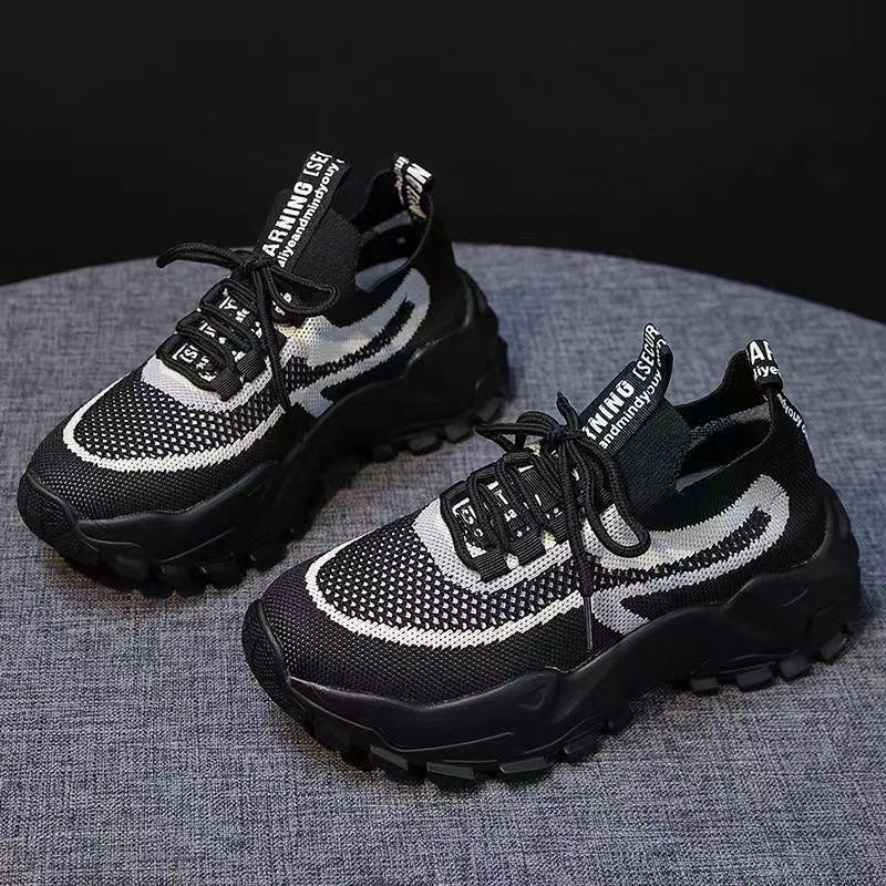 Andningsaktiva fritidssneakers för kvinnor