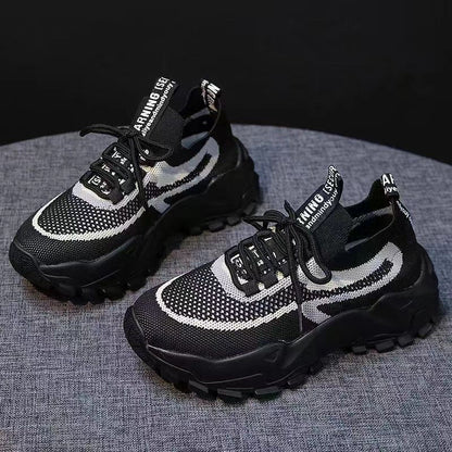 Andningsaktiva fritidssneakers för kvinnor