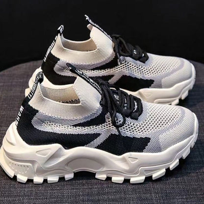 Andningsaktiva fritidssneakers för kvinnor