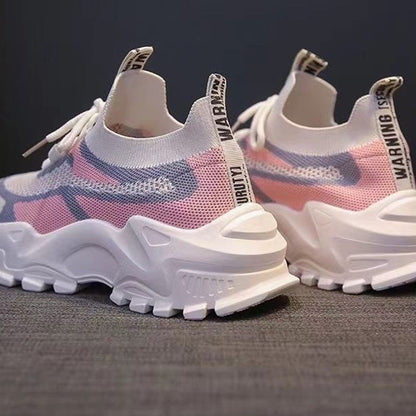 Andningsaktiva fritidssneakers för kvinnor