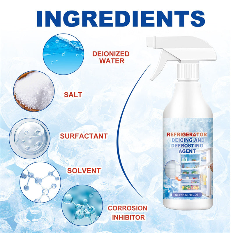🔥Limiterad tidskampanj 50% rabatt - 🧊Avfrostningsspray för kyl och frys