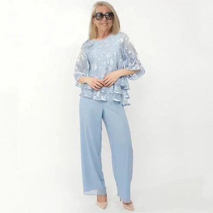 🌺Elegant chiffongklänning för kvinnor