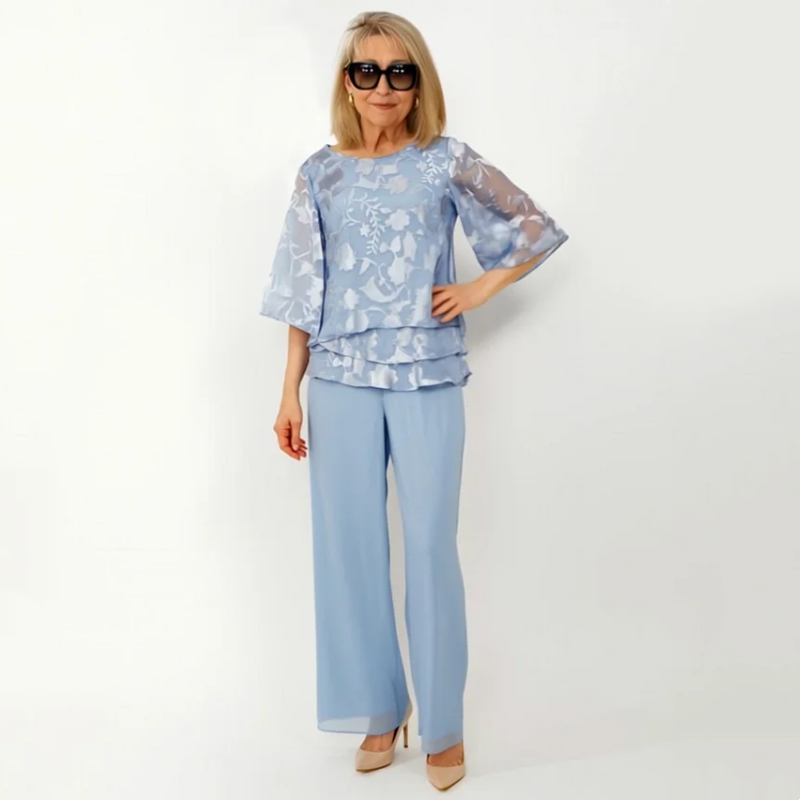 🌺Elegant chiffongklänning för kvinnor