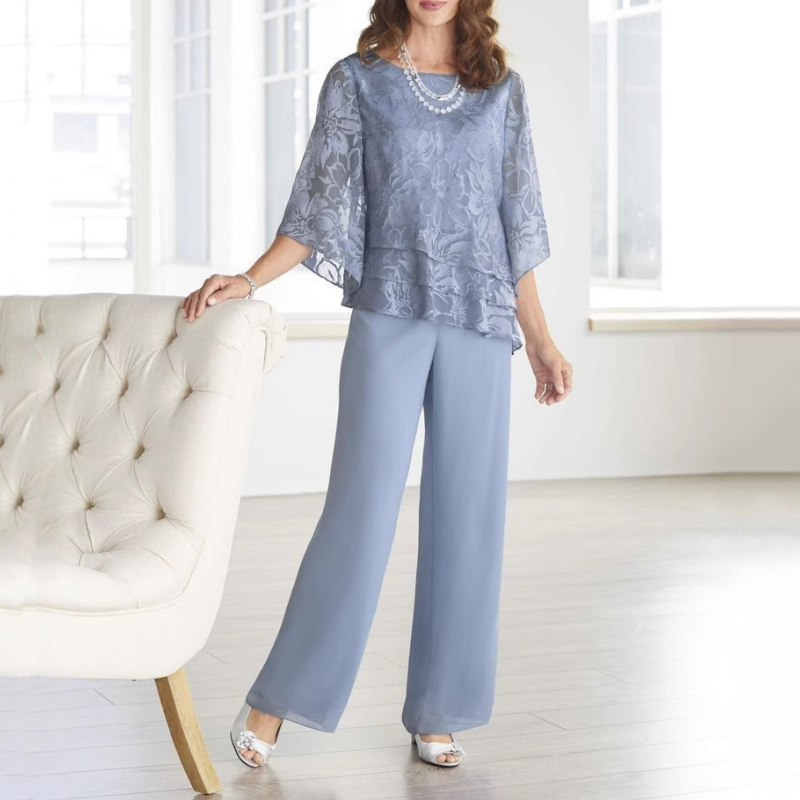 🌺Elegant chiffongklänning för kvinnor