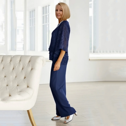 🌺Elegant chiffongklänning för kvinnor
