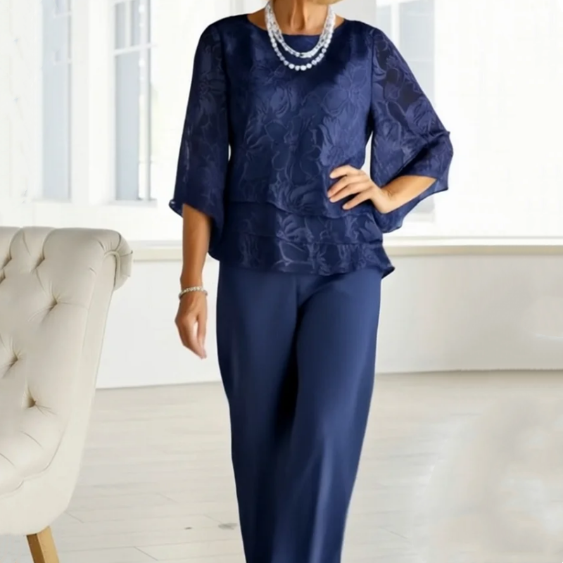 🌺Elegant chiffongklänning för kvinnor