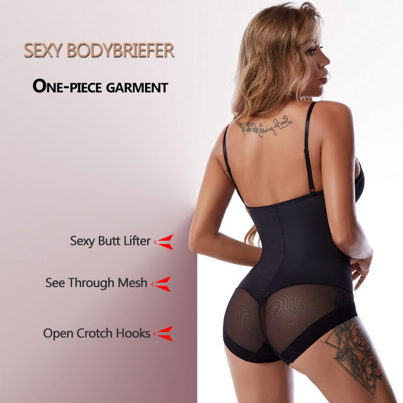 🔥SISTA DAGEN REA 50 % RABATT🔥Shapewear-bodysuit med behå | Rynkad, smalande, justerbar midja✨