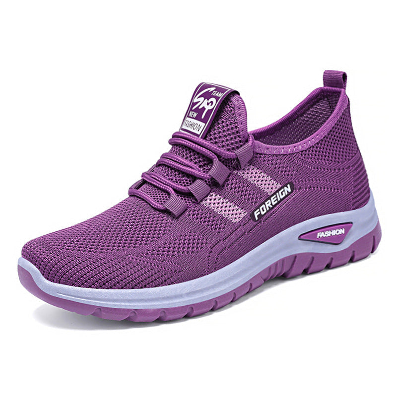🛍️REA – 50 % RABATT👟Andningsbara mesh-sneakers för damer för utomhusbruk