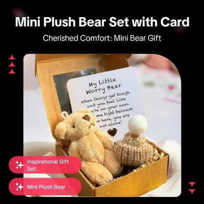 Mini plyschnalle i låda