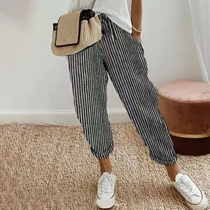 🔥 50 % RABATT 👖 Tryckta fritidsbyxor för damer – bekväma, snygga och perfekta för vardagsbruk ✨