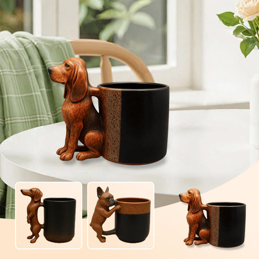 🐕🦮🐕‍🦺Kreative Dachshundkopp för dekoration