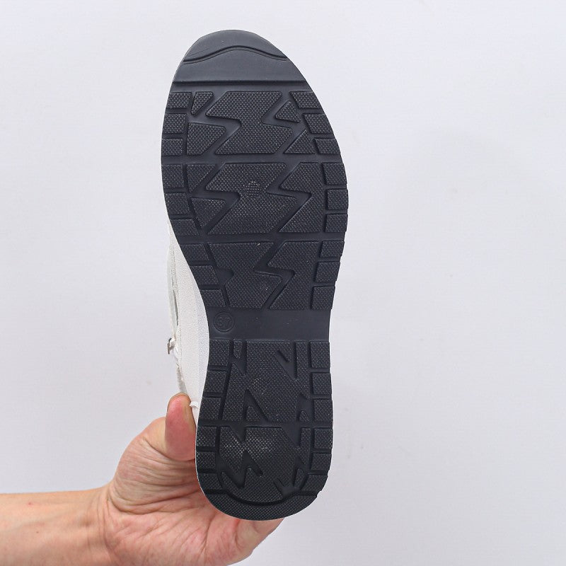 🔥Sista dagen 50% rabatt - Bekväma lätta wedge sandaler med dragkedja i sidan
