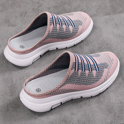 👡🌬️ 50% RABATT! | Bekväma & Andningsbara Tofflor med Sluten Tå – Mesh-ovandel, Halksäker PU-sula & Mångsidig Stil!