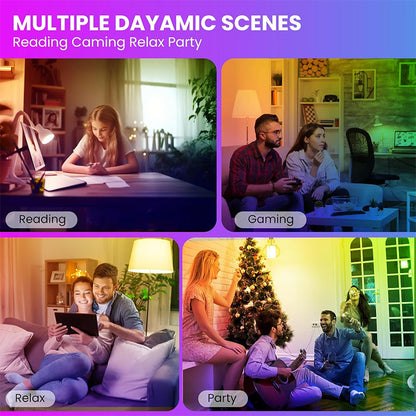 ⌛Reducerad med 65% 🔥 Uppladdningsbara glödlampor med fjärrkontroll