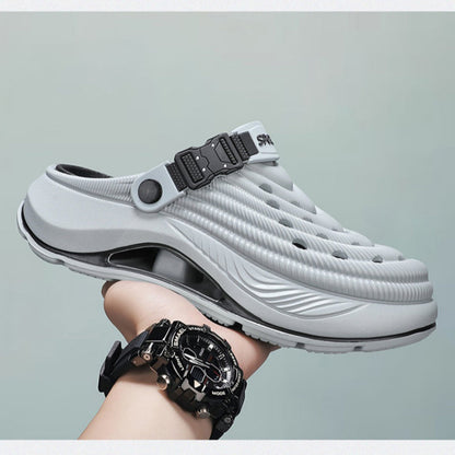🔥Sommarens hetaste rea🔥Unisex andningsaktiv lättvikts halkskydd Crocs