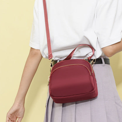 Crossbody-väska med modernt tryck för kvinnor