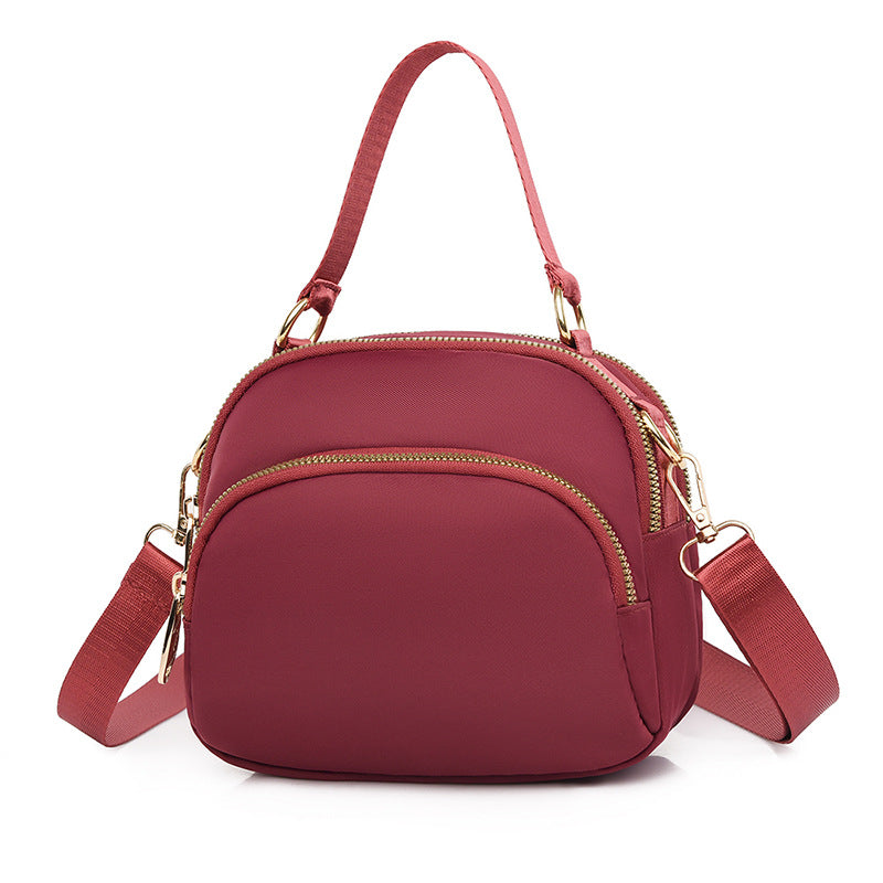 Crossbody-väska med modernt tryck för kvinnor