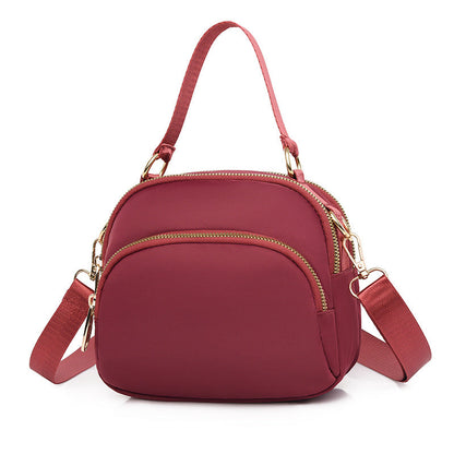 Crossbody-väska med modernt tryck för kvinnor