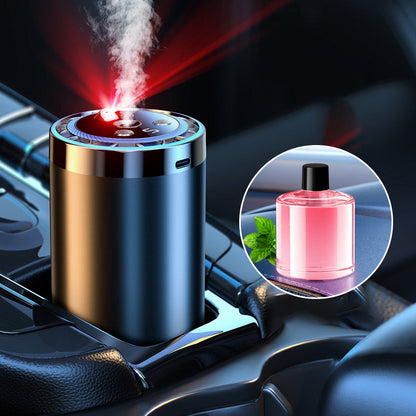 🔥Smart Car Diffuser Set med ljus- och spraylägen