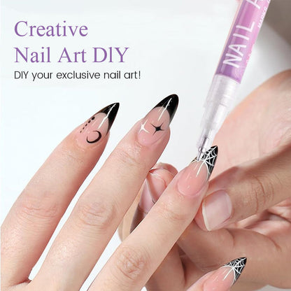 🎁 HET REA 50% ⏳Nagelkonstpennset i 12 färger