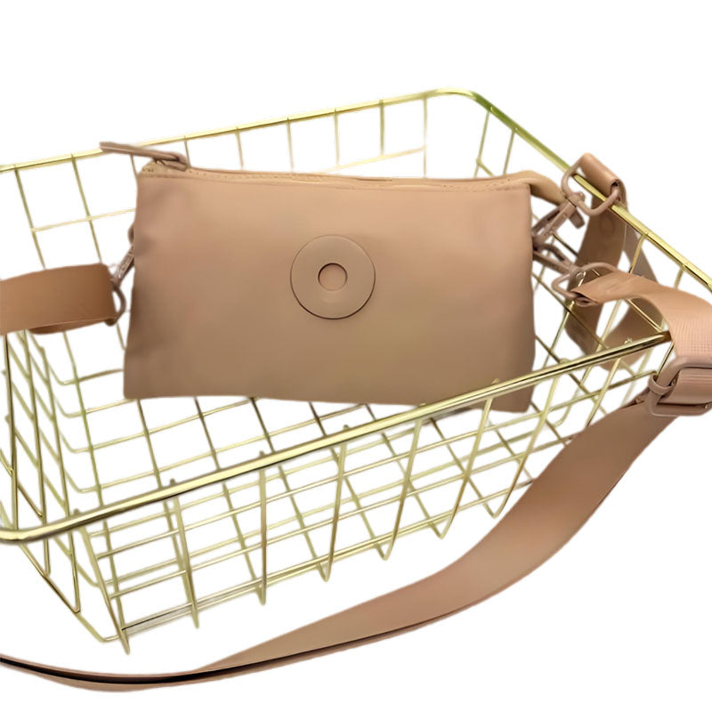 Modig zip-crossbody-väska