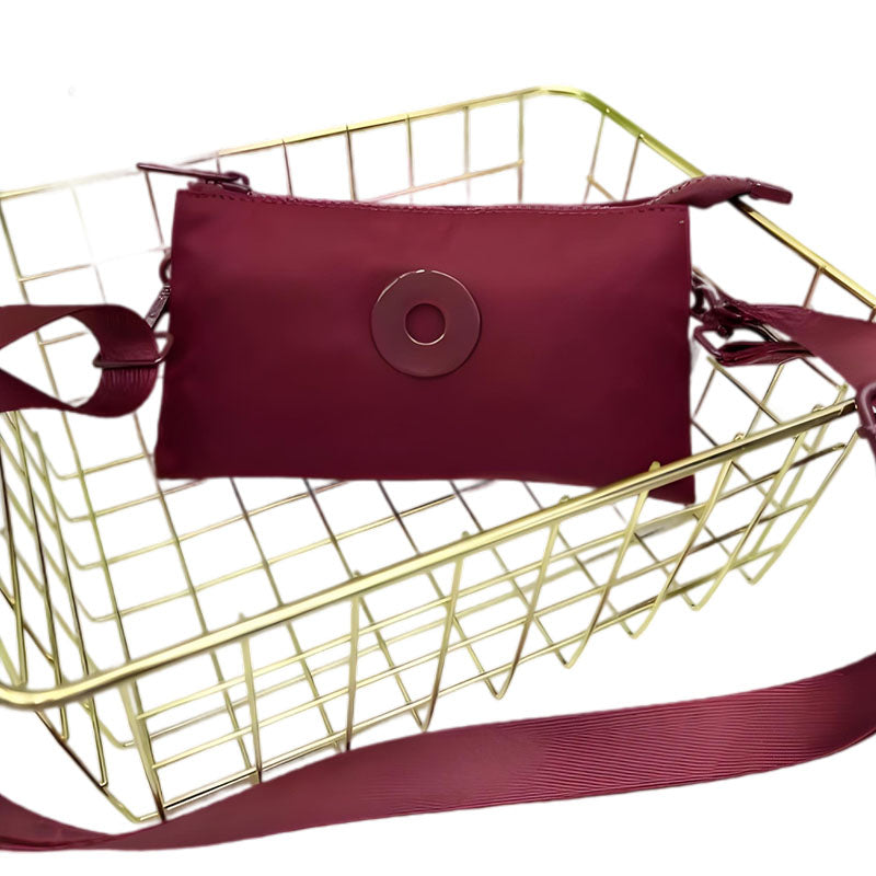 Modig zip-crossbody-väska