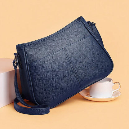 Crossbody-väska i mjukt PU-läder