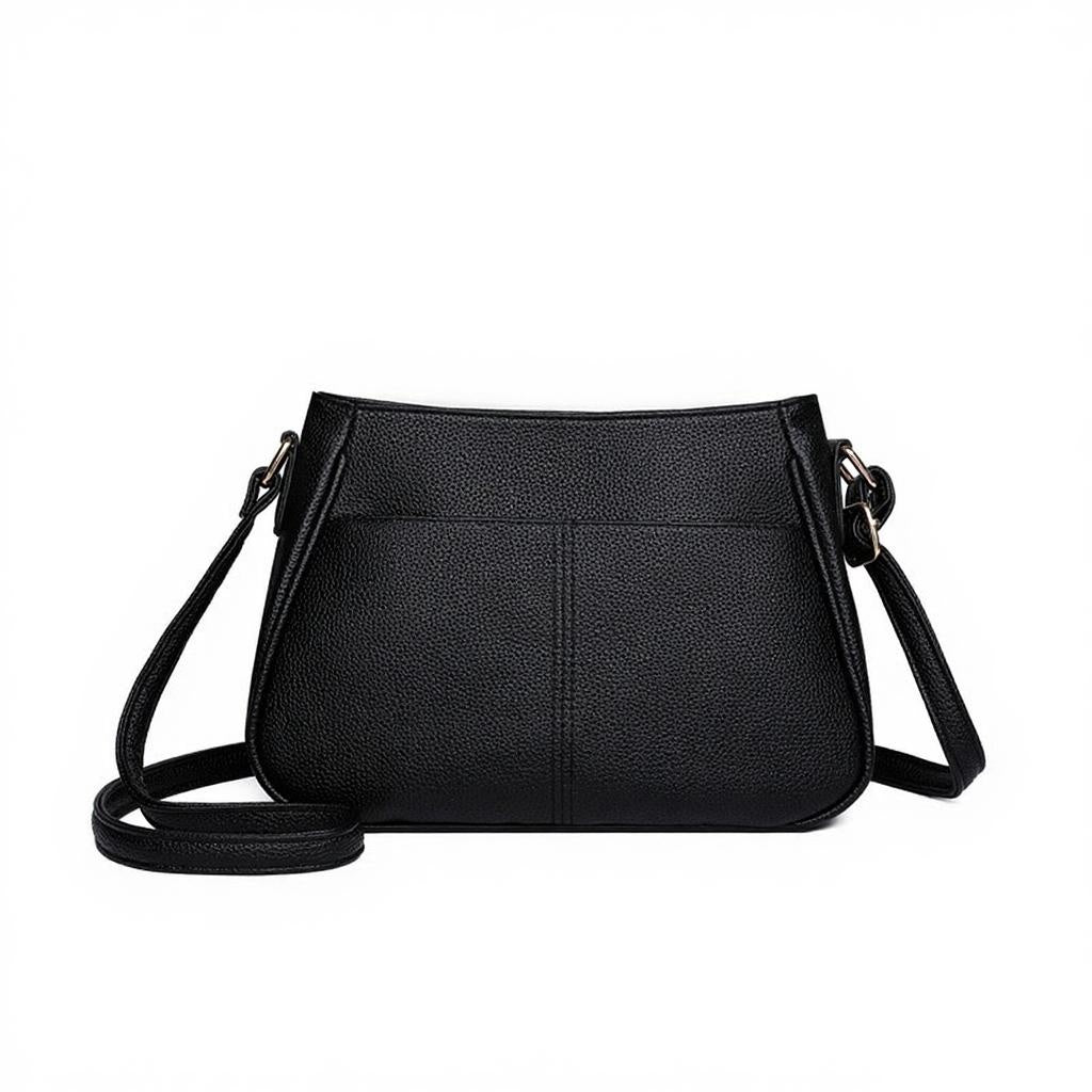 Crossbody-väska i mjukt PU-läder
