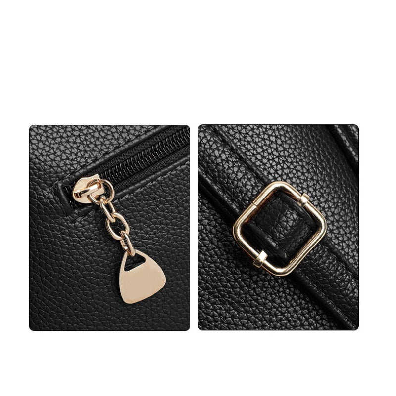 Crossbody-väska i mjukt PU-läder