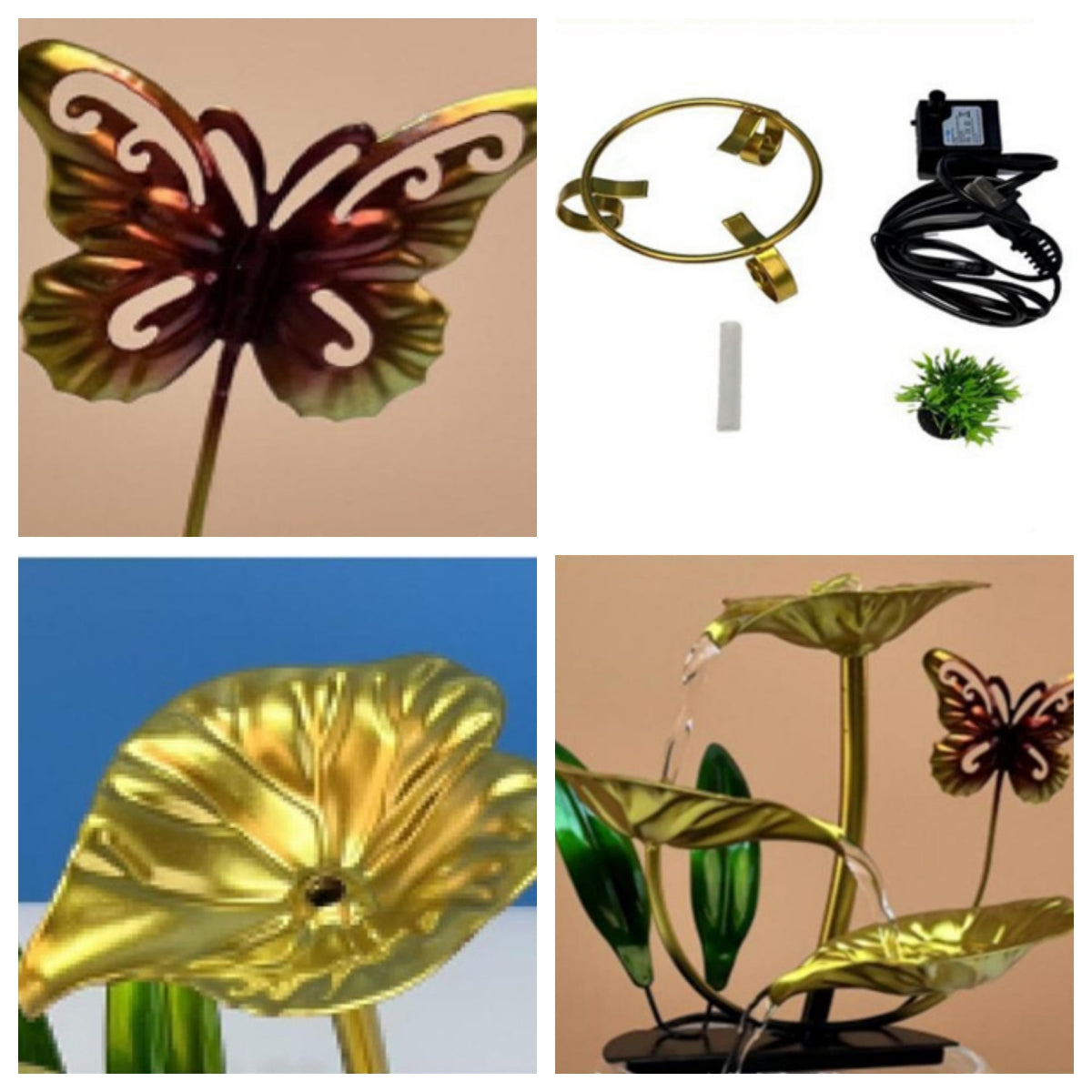 🔥2025 Het försäljning 🔥Kreativ lyxig dekoration i form av ett akvarium med lotusblomma