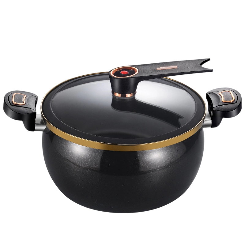 🍲 60% RABATT! 🔥 Mikrotryck Emaljerad Gryta med Stor Kapacitet – Jämn Värmefördelning, Hållbar & Perfekt för Långkok 🥘