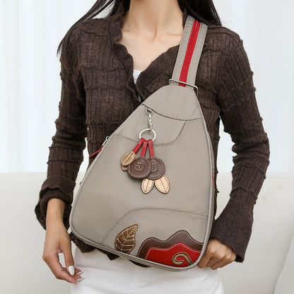 🎒 50% RABATT NU! ✨ Women's Stylish Convertible Crossbody Backpack – 3-i-1 Bärstil & Smart Förvaring – Perfekt för Vardag, Resor & Pendling 🌸