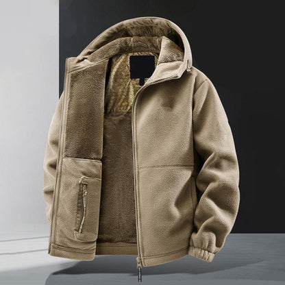 🔥SISTA DAGENS ERBJUDANDE – 50 % RABATT🔥2026 Uppgraderad unisex-jacka med huva, grafenuppvärmd och isolerad (med innerfickor)