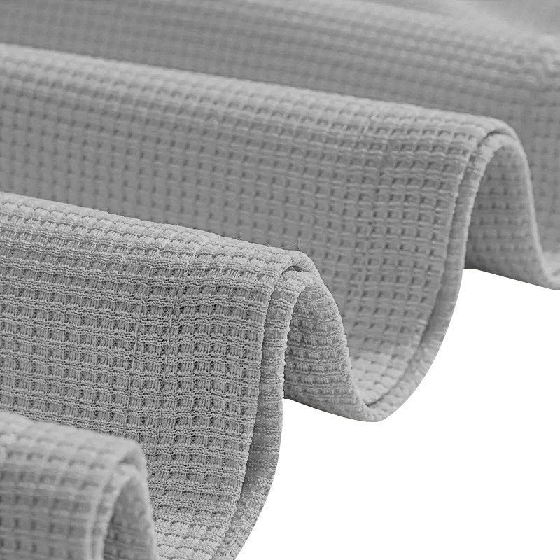 Herrset i Vaffelstickning – Collegetröja & Raka Byxor