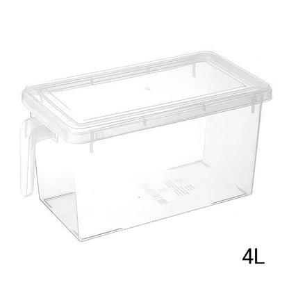Transparent Matförvaringsbehållare med Lock