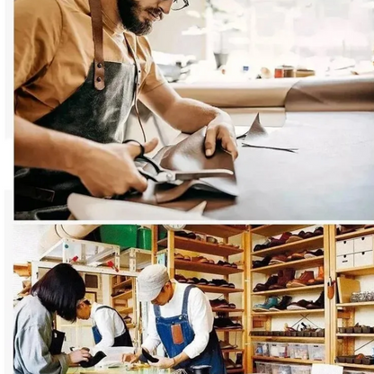 Damstövlar med låg klack och elastisk kant