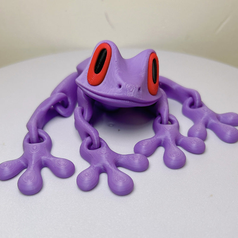 🐸 Söt 3D-groda kylskåpsmagnet – Stark magnet, rolig dekoration & perfekt presentval!