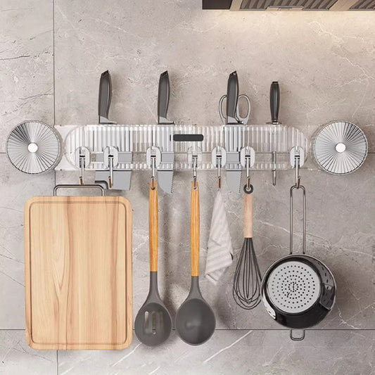 Hållbara väggkrokar med sugpropp i rak rad