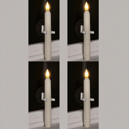 LED-koniska ljus med sensor och sugkopp