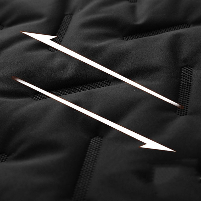 💖HOT SALE 50% RABATT✨️❄️Unisex vintervarm casual ärmlös quiltad väst med fleecefoder