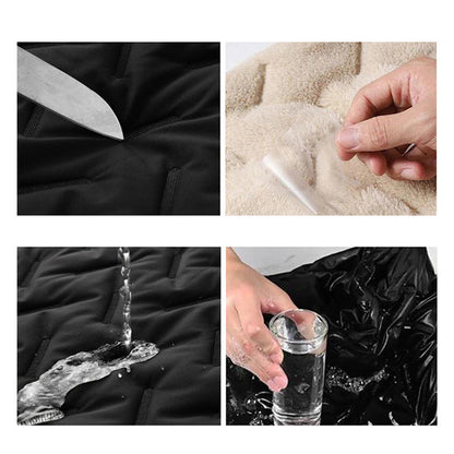 💖HOT SALE 50% RABATT✨️❄️Unisex vintervarm casual ärmlös quiltad väst med fleecefoder