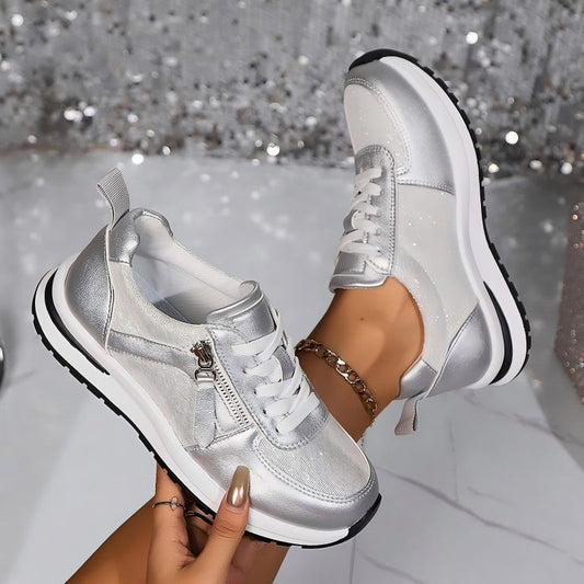 🔥Sista dagen av kampanjen – 50 % rabatt - Bekväma, trendiga sneakers för damer