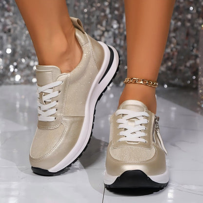 🔥Sista dagen av kampanjen – 50 % rabatt - Bekväma, trendiga sneakers för damer