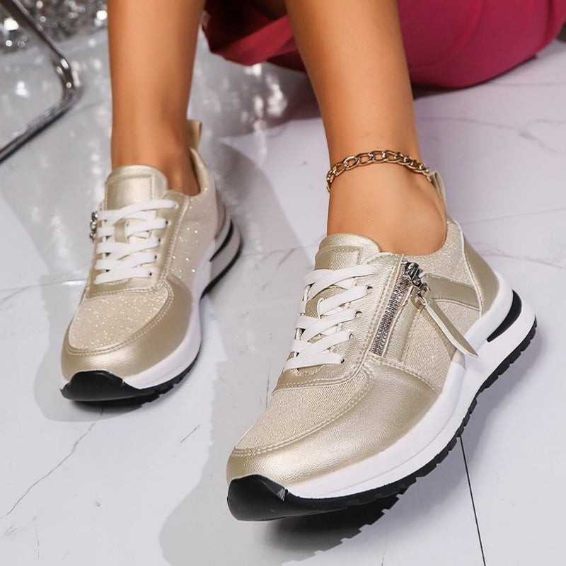 🔥Sista dagen av kampanjen – 50 % rabatt - Bekväma, trendiga sneakers för damer