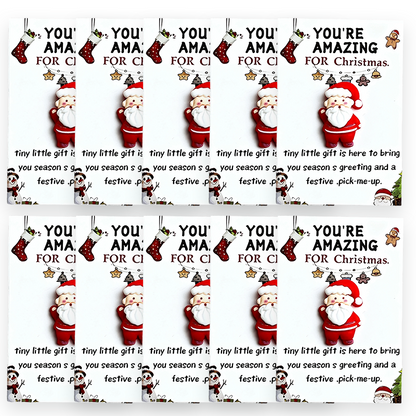 🎄Tidiga julrean – 70% rabatt🔥🎁10-pack små julkramar i fickformat