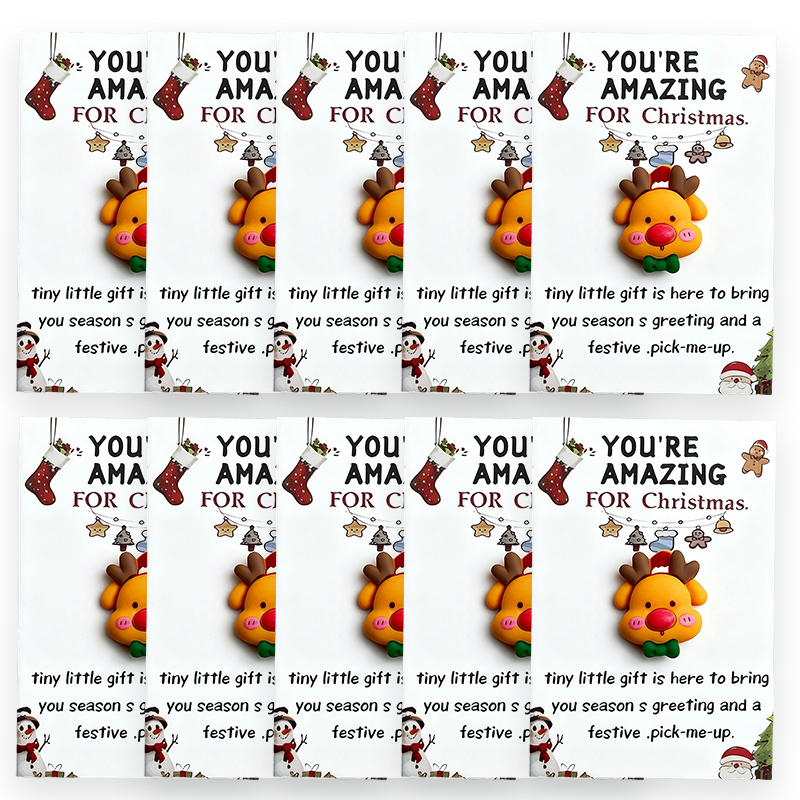 🎄Tidiga julrean – 70% rabatt🔥🎁10-pack små julkramar i fickformat