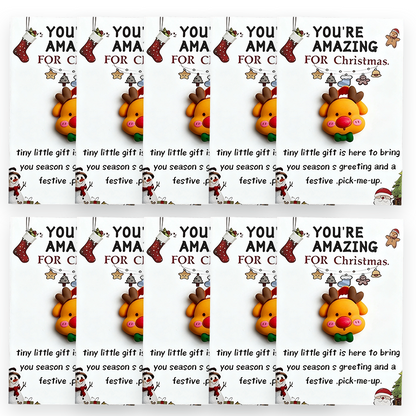 🎄Tidiga julrean – 70% rabatt🔥🎁10-pack små julkramar i fickformat