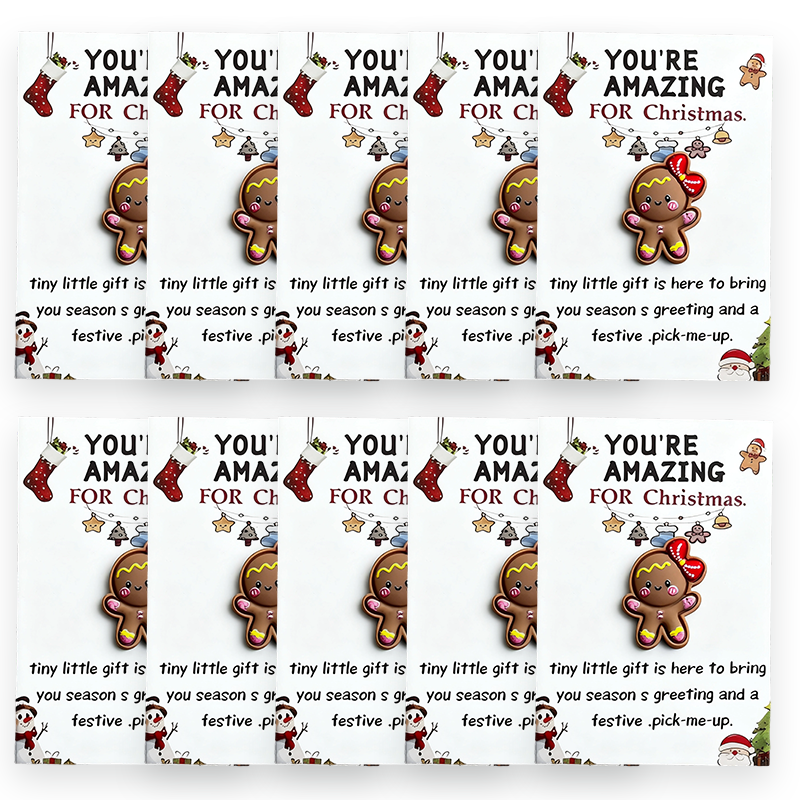 🎄Tidiga julrean – 70% rabatt🔥🎁10-pack små julkramar i fickformat