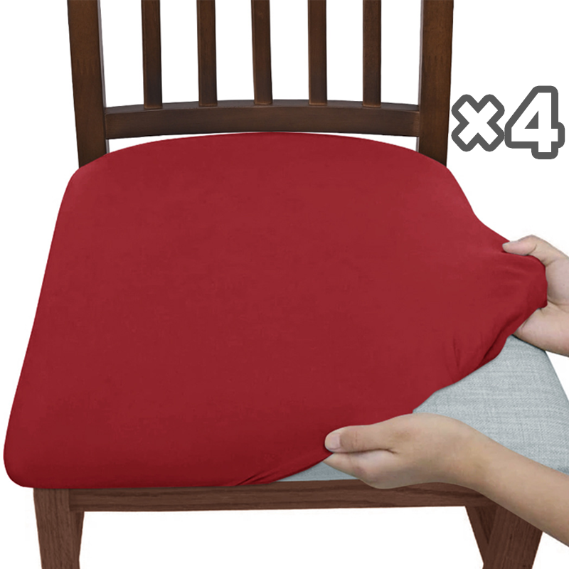 Stretchiga vattentäta stolsöverdra(1 set med 4)